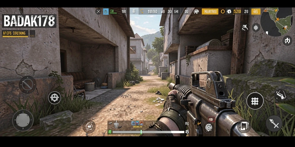 Gameplay BADAK178 menunjukkan aksi tembak-menembak yang seru dan mendebarkan.