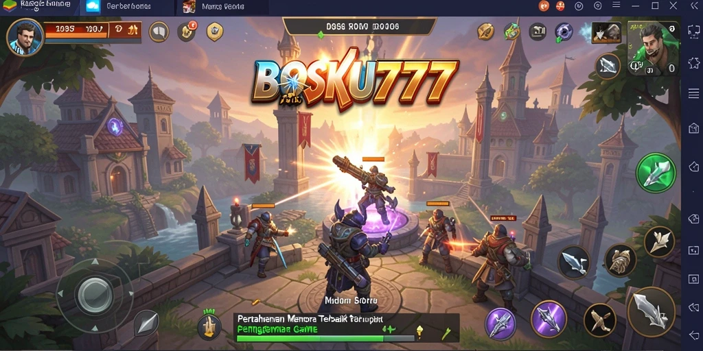 Tampilan gameplay Tower Defense yang menarik dan penuh tantangan.