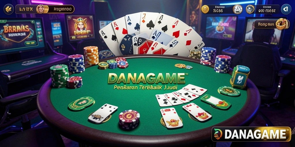 Gameplay Poker yang seru dan menarik di DANAGAME.