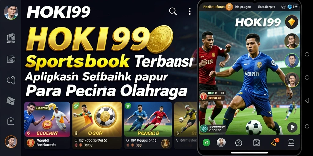 Tampilan gameplay HOKI99 dalam aplikasi Sportsbook yang menarik.