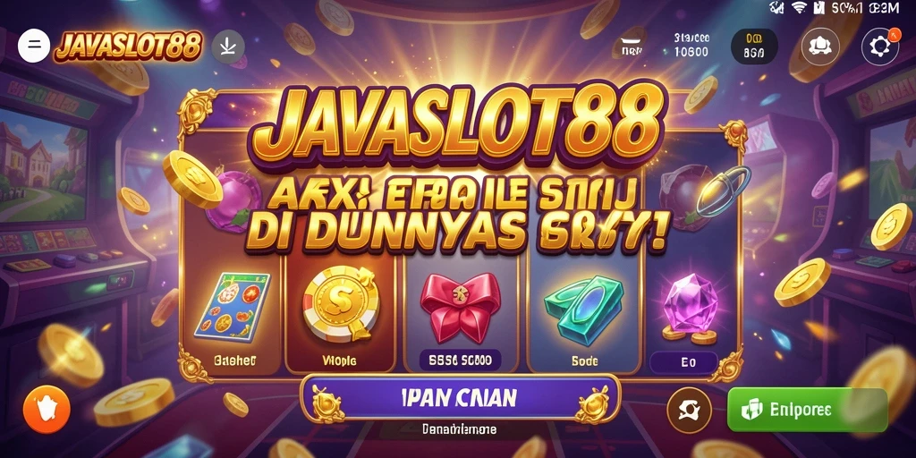 Screenshot JAVASLOT88 menunjukkan aksi seru saat bermain slot.