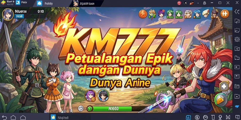 Gameplay seru dengan karakter Anime yang ikonik.