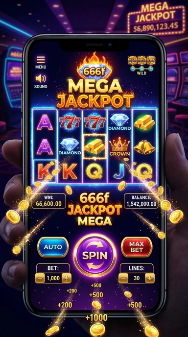 Menu navigasi yang intuitif di aplikasi 666f memudahkan pengguna.